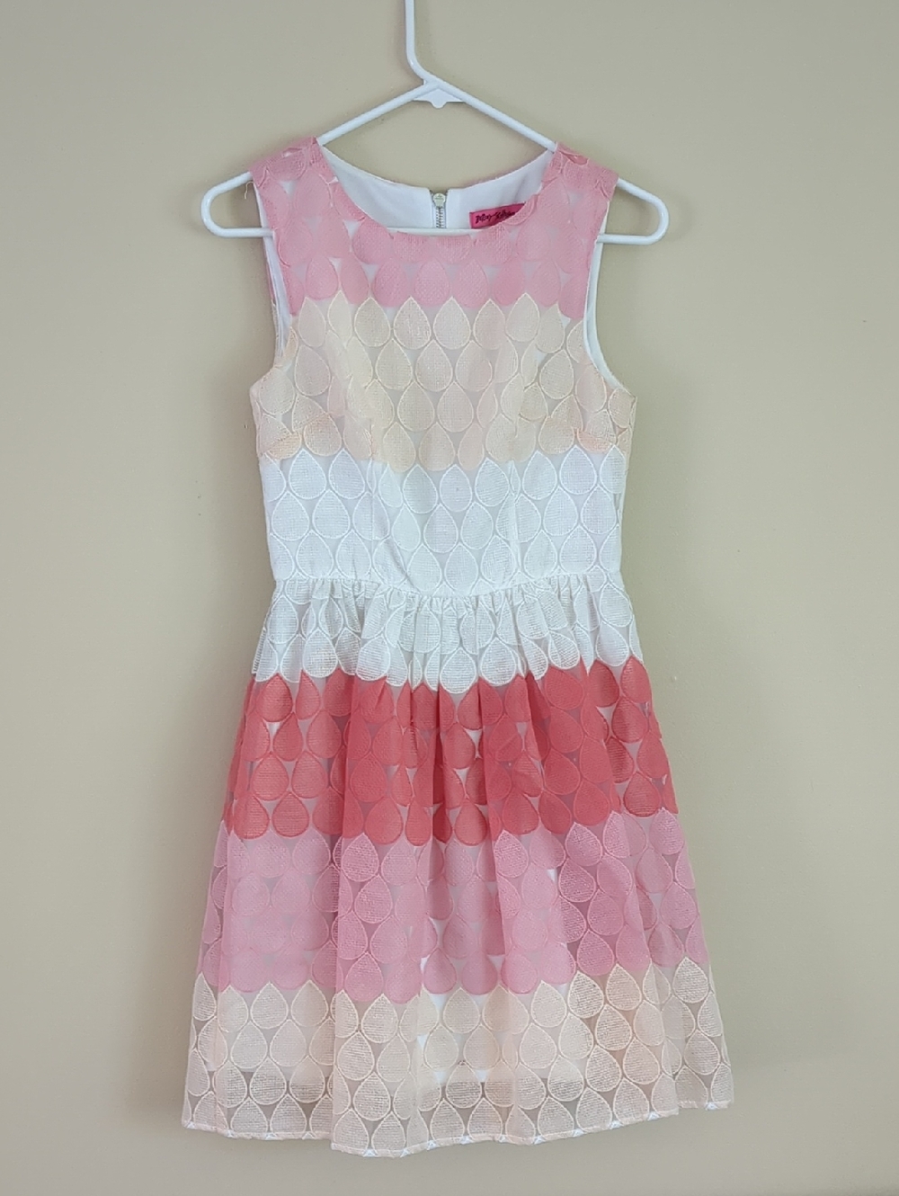 Size 2 Betsey Johnson Pink Petal Dress